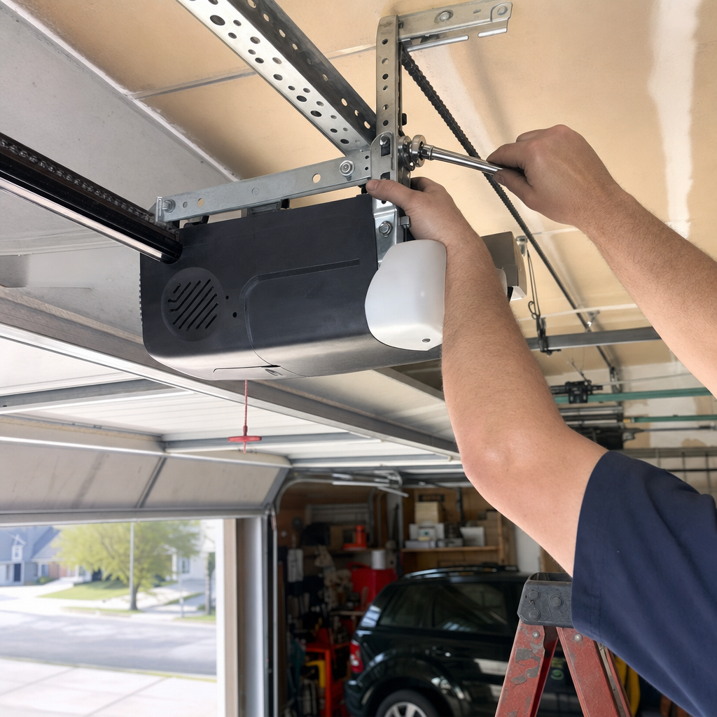 Garage door opener installation and repair